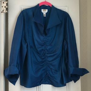 Special occasion silk blouse 18W